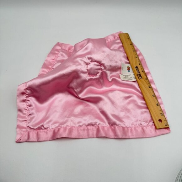 Circo Plush Bunny Rabbit Plush Lovey Security Blanket Baby Sleeping Satin Pink - Picture 7 of 9